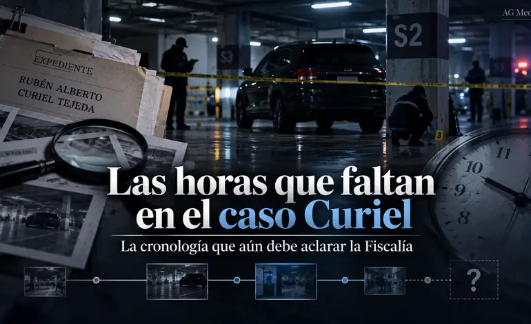 Las horas que faltan en el caso Curiel: la cronología que aún debe aclarar la Fiscalía