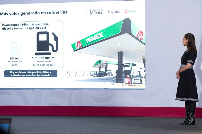 Combate al huachicol fiscal deja 48 mil millones de pesos adicionales en IEPS; reportan más de 2 mil 500 detenidos