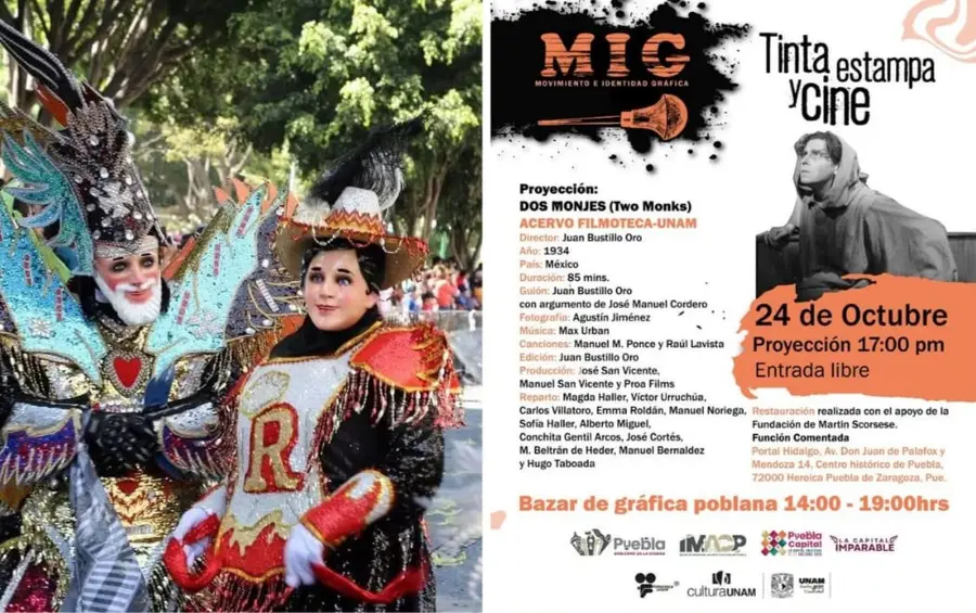 Puebla celebra el Día de Muertos con cine, danza, teatro y conciertos gratuitos este fin de semana