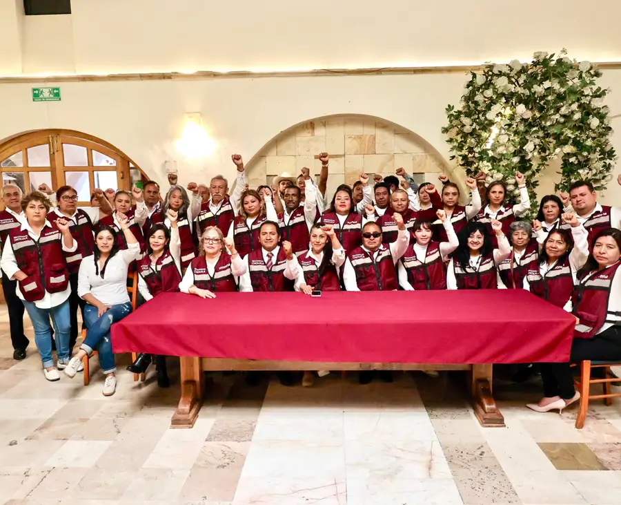 Morena perfila continuidad en San Pedro Cholula; más de 55 dirigentes respaldan a Tonantzin Fernández