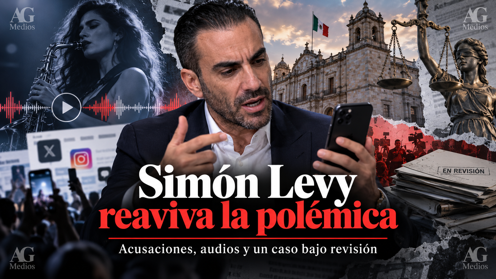 Simón Levy lanza acusaciones contra políticos de Oaxaca por caso María Elena Ríos y promete revelar audios