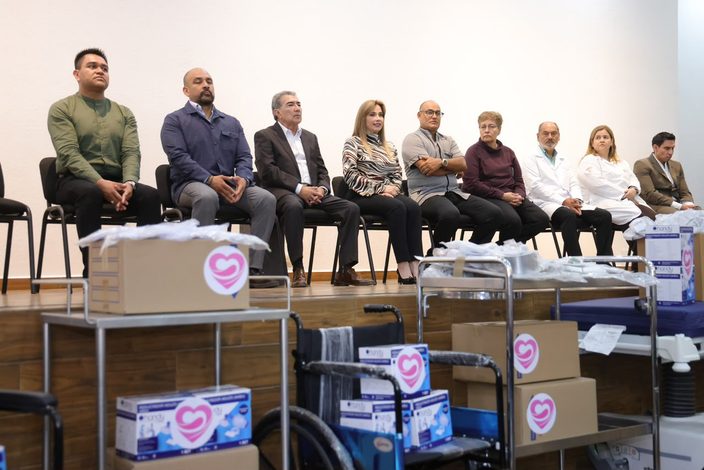 Destinan más de 7.4 millones en equipo e insumos para cinco hospitales de Puebla