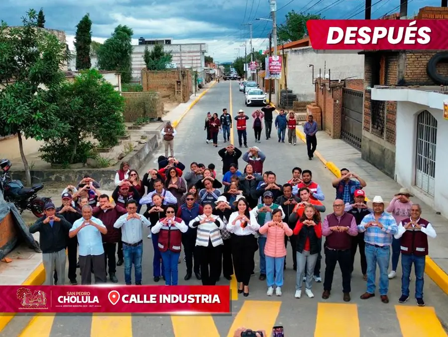 Tonantzin Fernández entrega calle Industria rehabilitada en San Sebastián Tepalcatepec