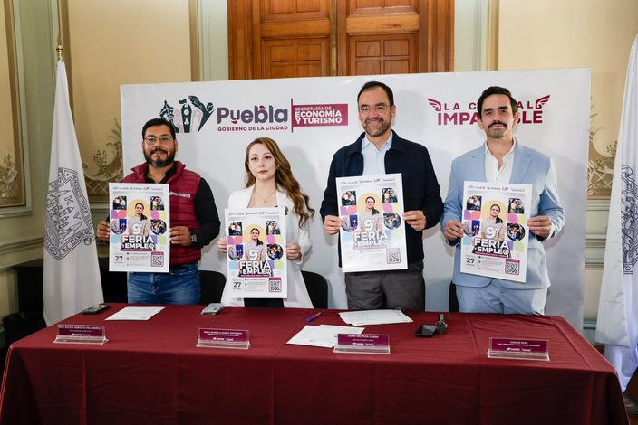 Ofertarán más de 6 mil 400 empleos en Puebla con sueldos de hasta 40 mil pesos; feria será este martes