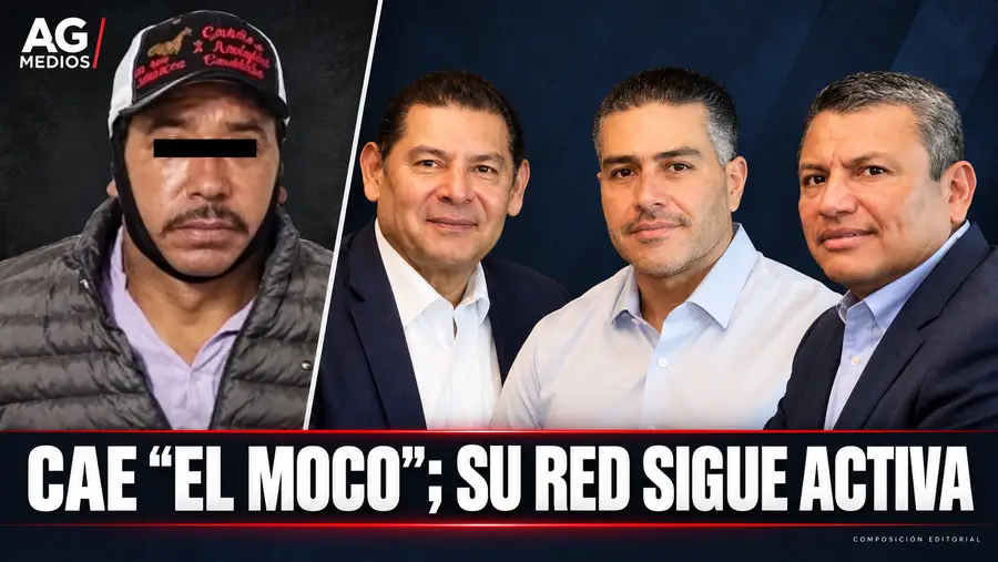 Cae “El Moco”; Armenta advierte complicidades del crimen en instituciones de Puebla