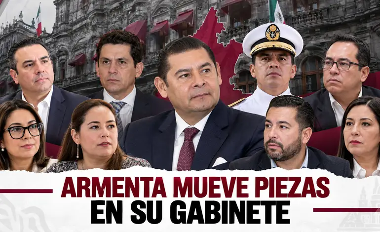 Armenta sacude su gabinete: siete movimientos entre salidas, relevos y nuevos nombramientos