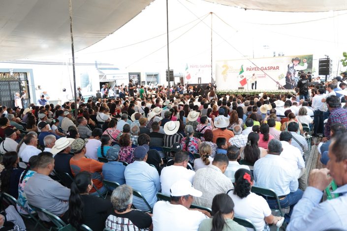 Pável Gaspar presenta Segundo Informe; reporta 29 iniciativas y trabajo territorial en la Mixteca