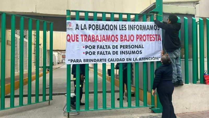 Protesta de trabajadores del IMSS llega a 12 estados, pero no acredita paro nacional